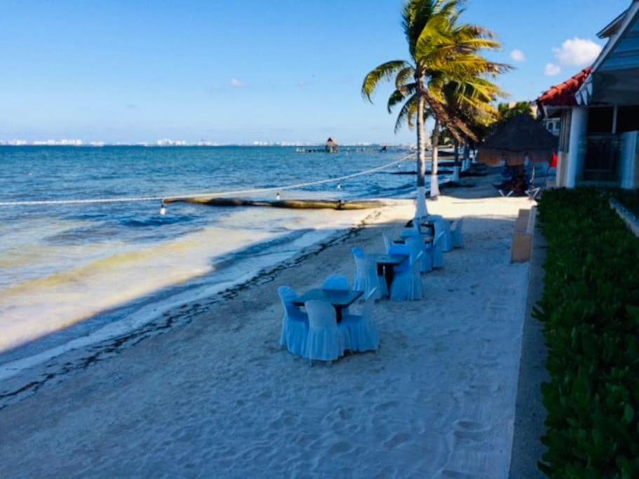 Punta Me Apartment Beach Front In The Hotel & Waterpark Cancún Zewnętrze zdjęcie