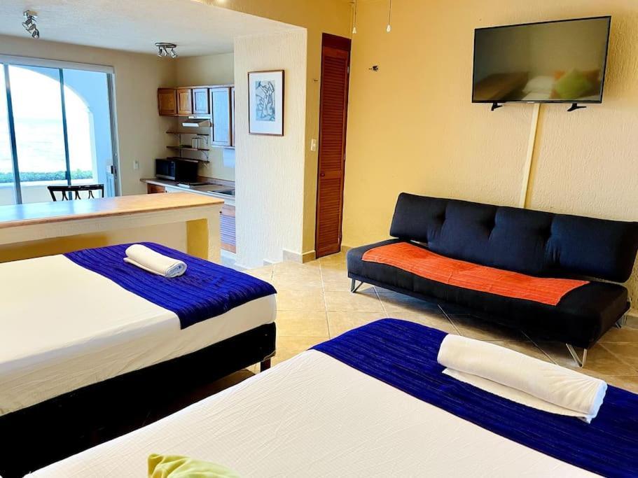 Punta Me Apartment Beach Front In The Hotel & Waterpark Cancún Zewnętrze zdjęcie